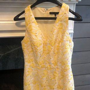 White House Black Market fitted dress